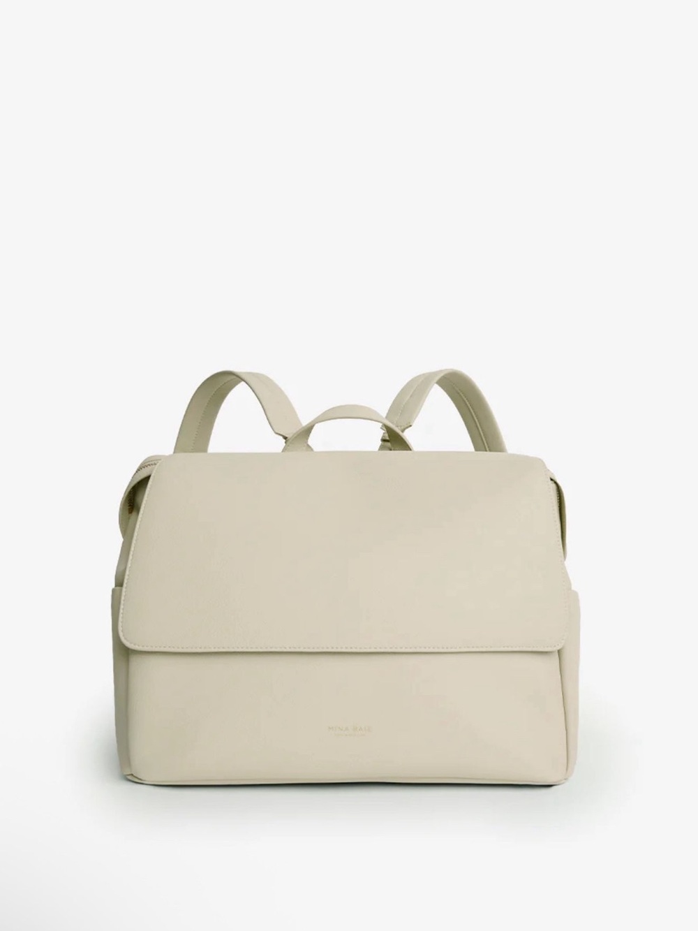 Minimal Cream Baby Backpack Bag